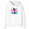 Dance Mom Heart Hoodie  - White
