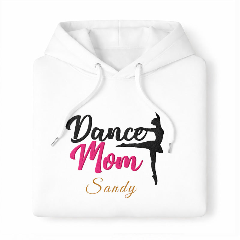 Dance Mom Hoodie — White