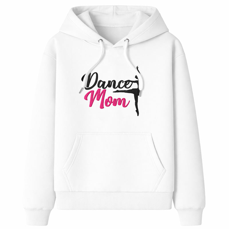 Dance Mom Hoodie — White
