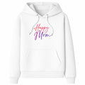 Happy Mom Hoodie — White