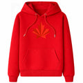 Maple Leaf Hoodie — Red