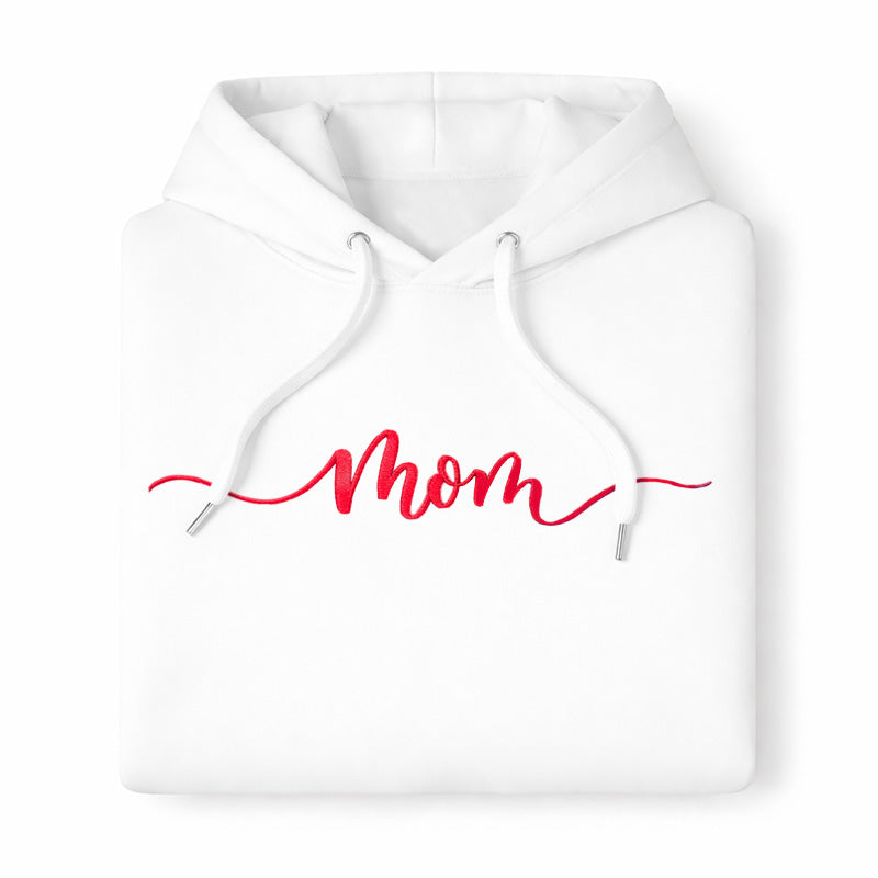 Mom Hoodie — White