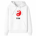 Yin Yang Hoodie (Yin) – White